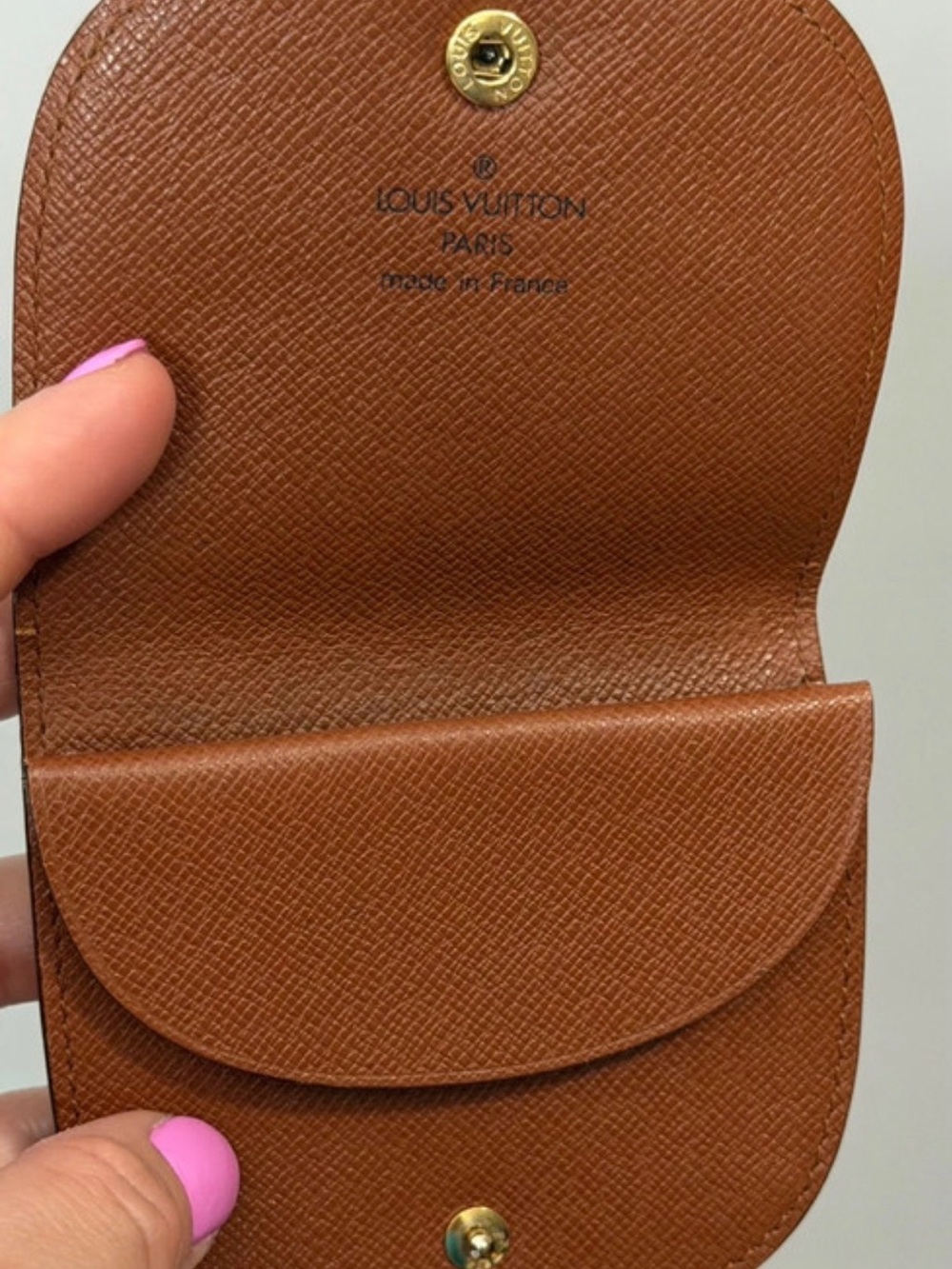 Louis Vuitton Monogram Porte-Monnaie Gousset coin Purse or credit card 💳 - Picture 6 of 15